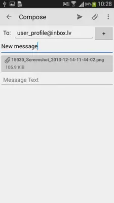 Inbox.lv android App screenshot 2