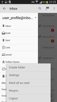 Inbox.lv android App screenshot 4