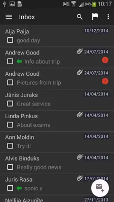 Inbox.lv android App screenshot 6