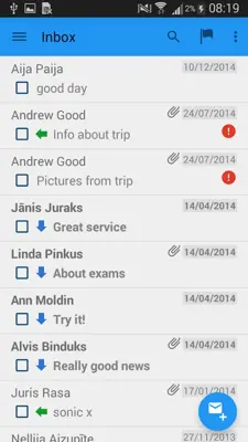 Inbox.lv android App screenshot 7